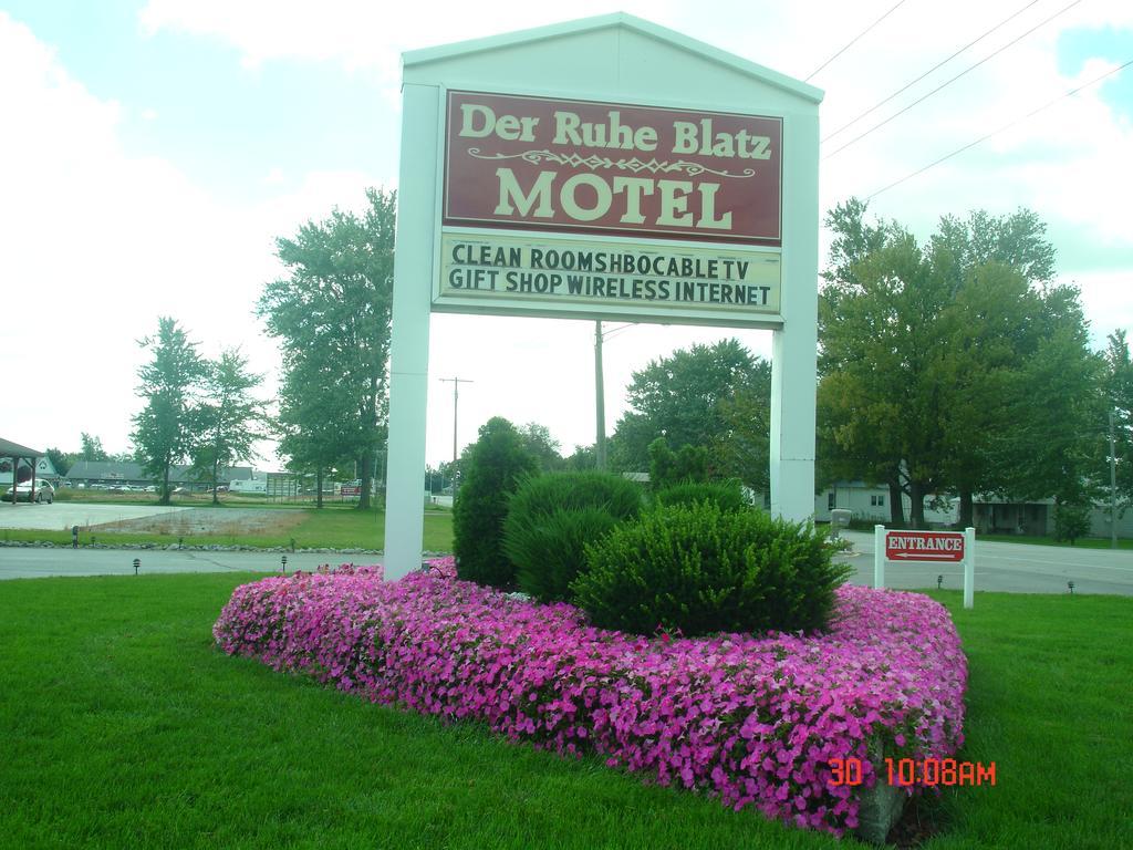 Der Ruhe Blatz Motel Shipshewana Exterior photo